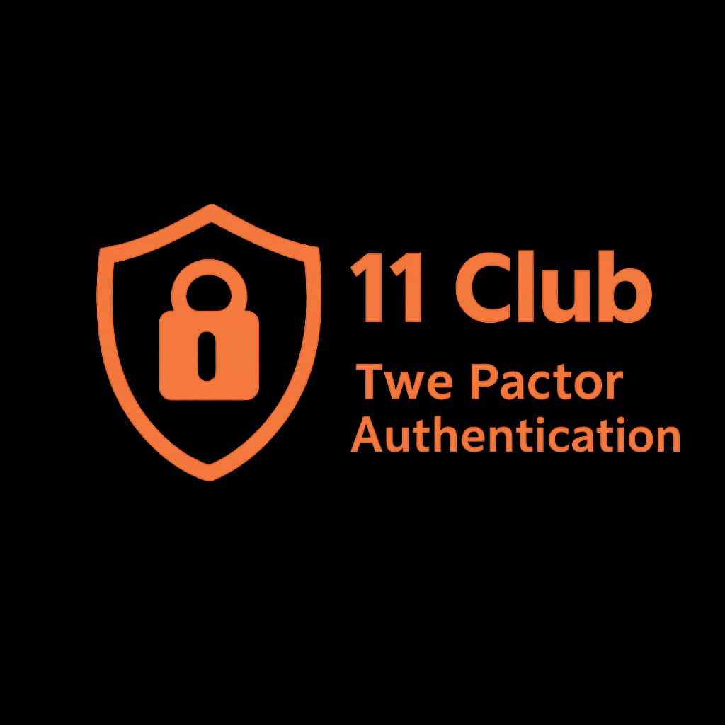 An icon representing 11 Club Two Factor Authentication.
