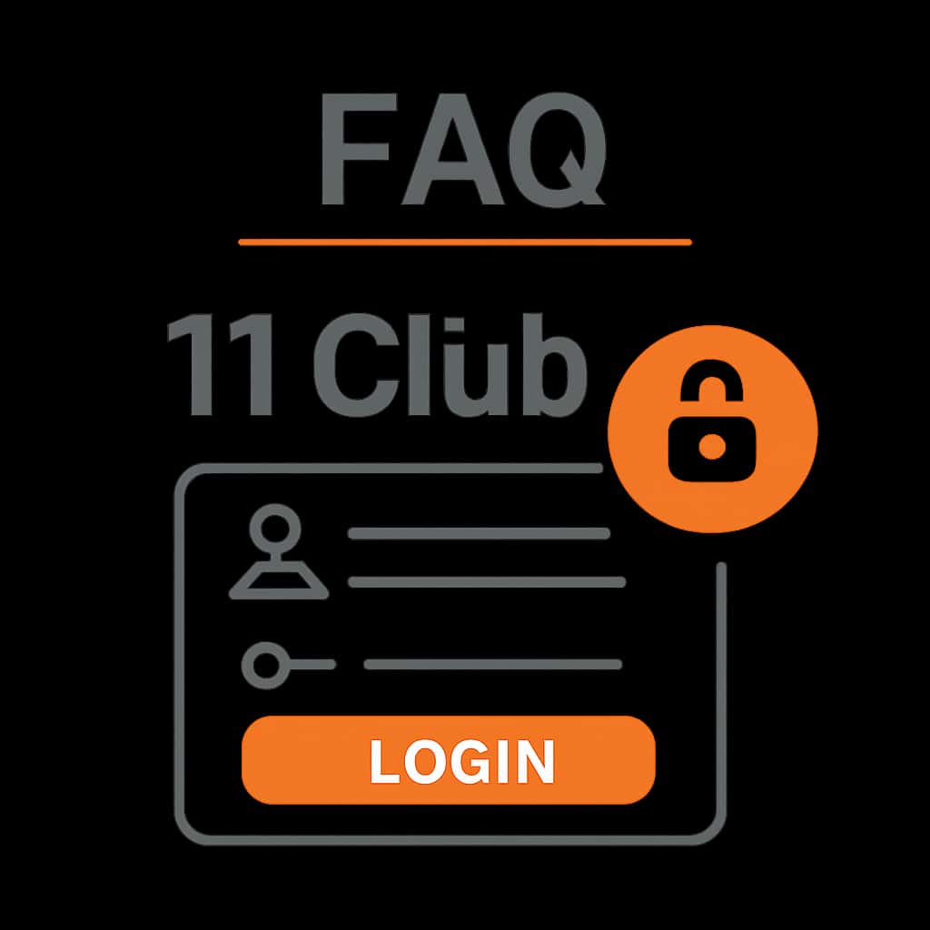 An educational illustration about the login process for 11 Club, providing helpful insights.