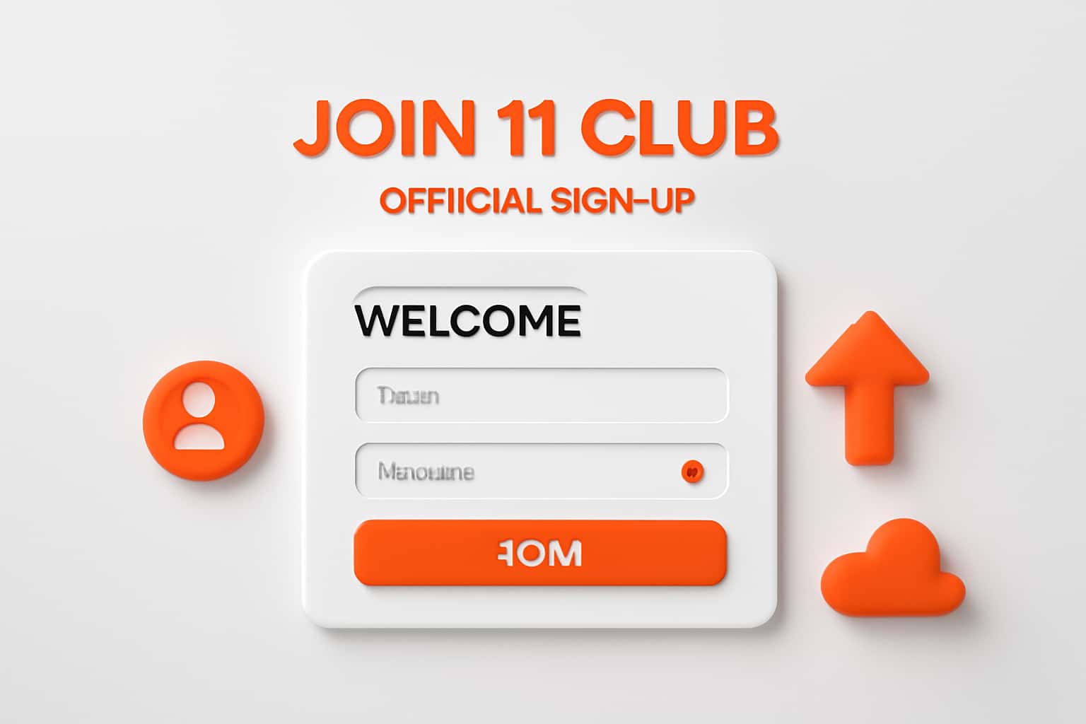 Join 11 Club - Official Sign Up Interface