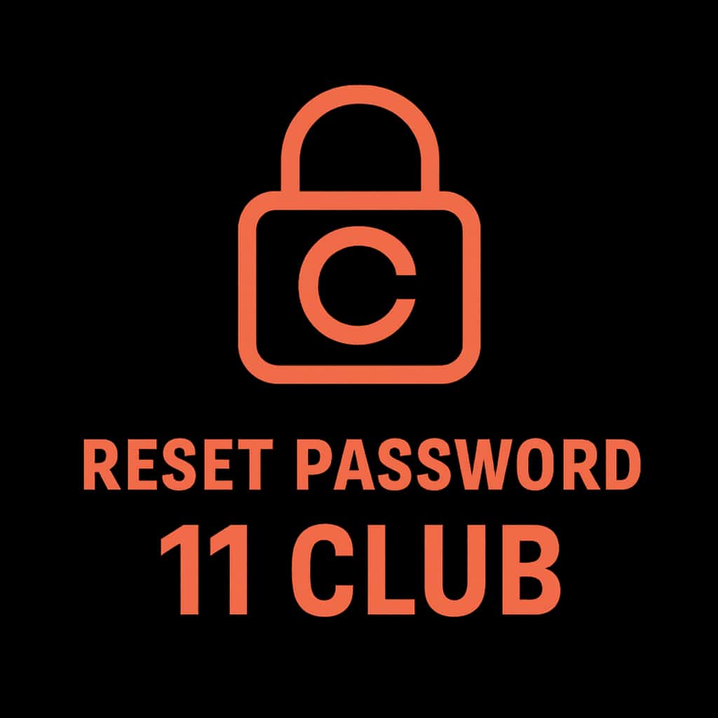 Icon representing Reset Password 11 Club.